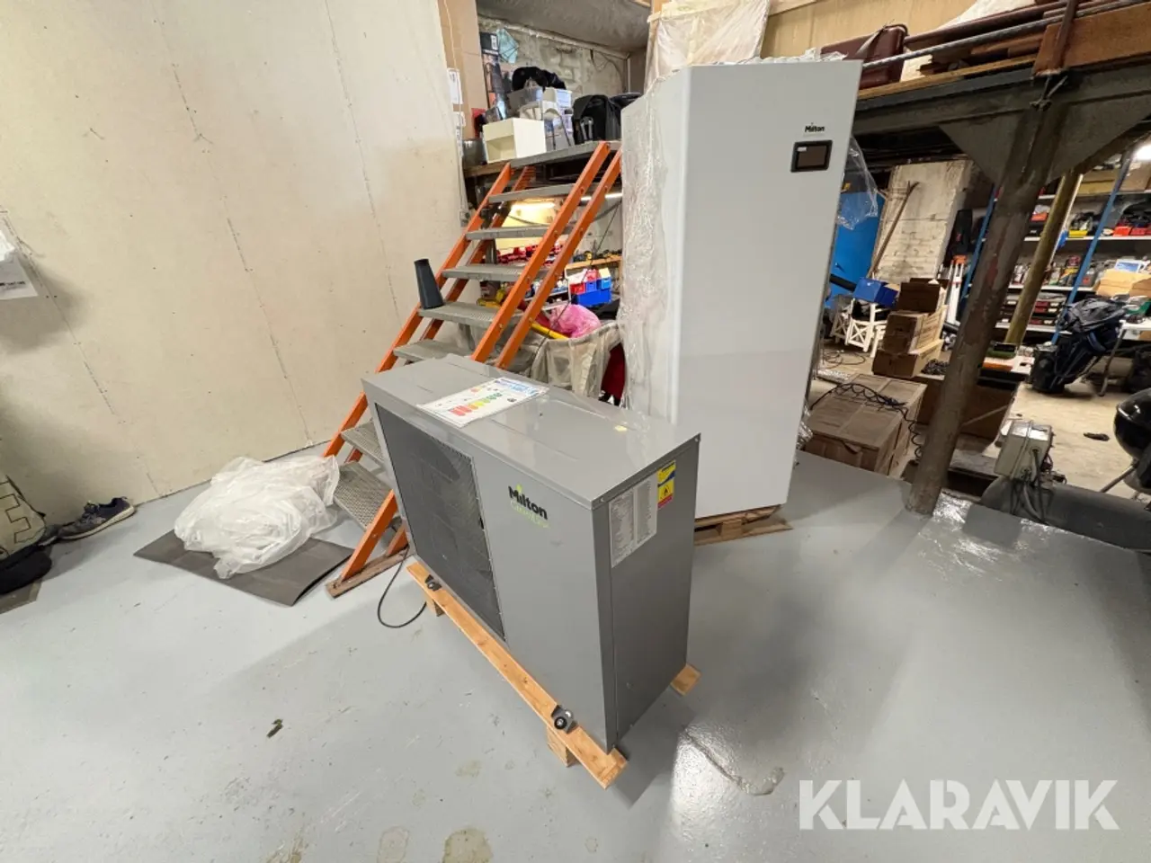 Billede 1 - Varmepumpe luft til vand Milton greenline 12kw