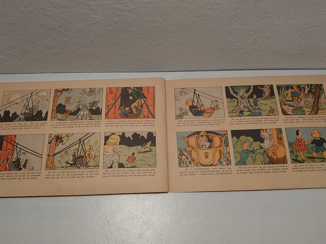 Billede 4 - Bamse hjælper Klokkeblomst. 1.udg.1.oplag. 1949.