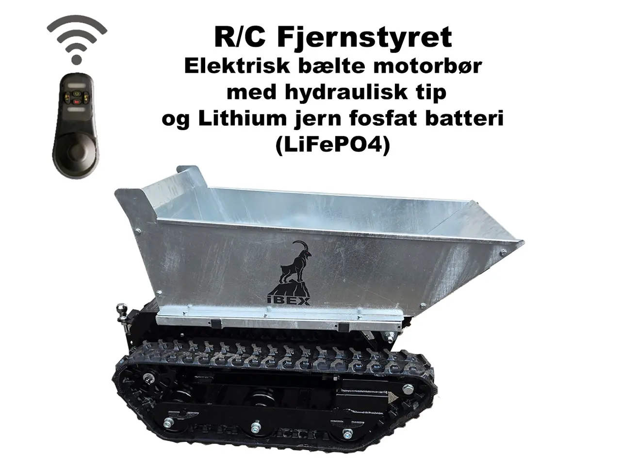 Billede 1 - Fjernstyret, Elektrisk Motorbør