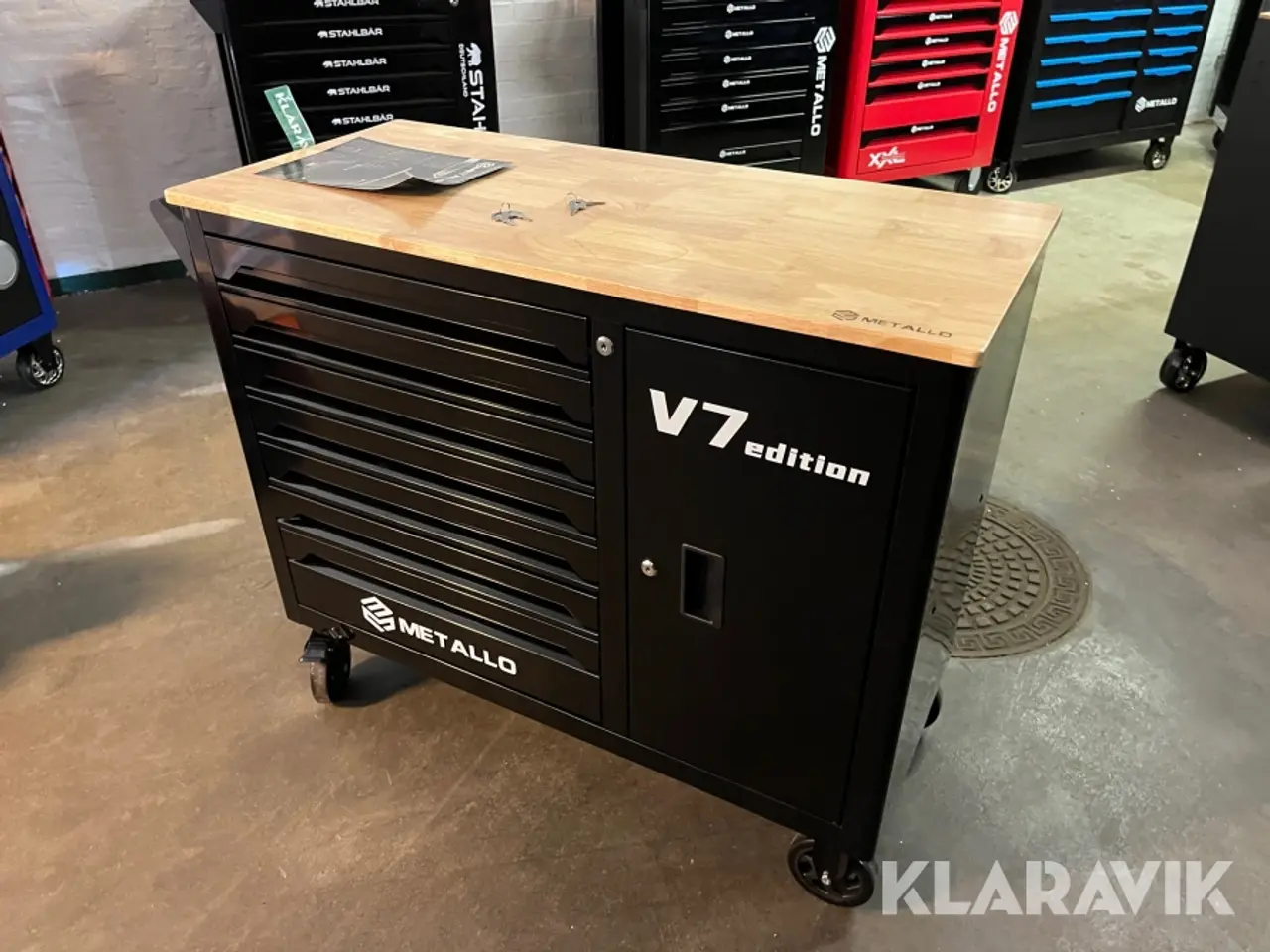 Billede 1 - Værkstedsvogn Metallo V7 edition