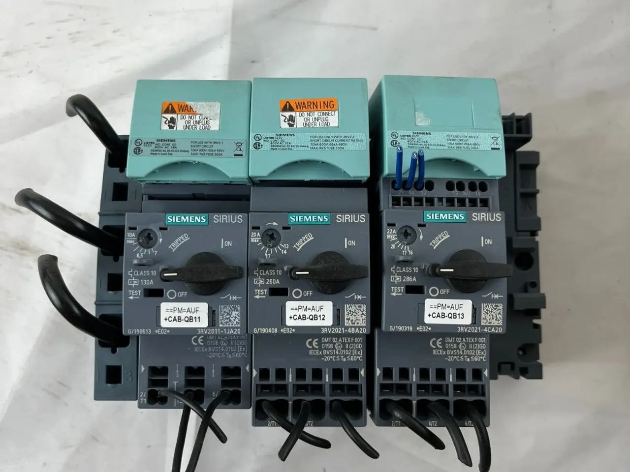 Billede 5 - parti of 3x Siemens Sirius 3RV2021 Motor Breakers