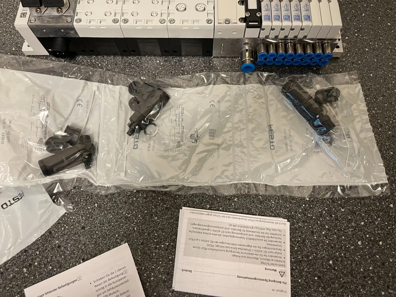 Billede 9 - Festo CPX Pneumatic Manifold Assembly med