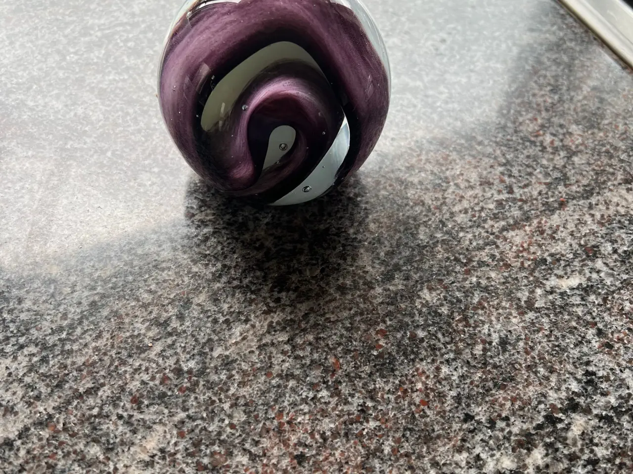 Billede 1 - Flot glas kugle