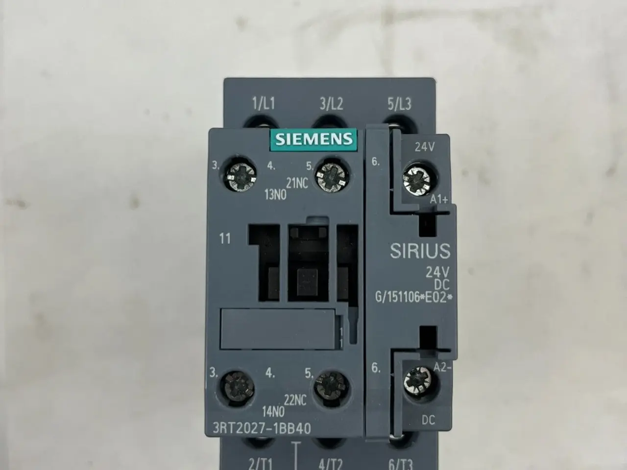 Billede 2 - Siemens SIRIUS 3RT2027-1BB40 DC Power kontaktor,