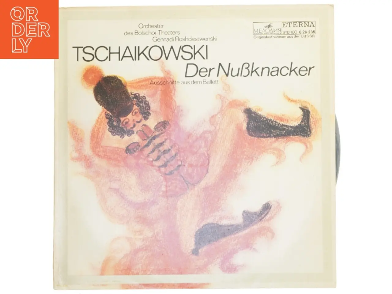 Billede 1 - LP Der Nußknacker, Tschaikowski fra Eterna
