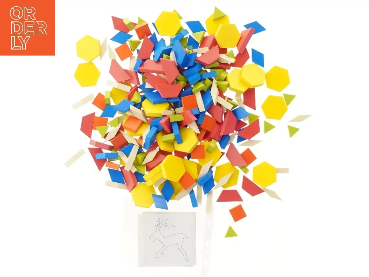 Billede 1 - Geometriske træfigurer sæt (str. 1,16 kg cm)