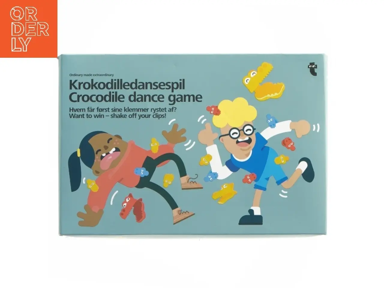 Billede 1 - Krokodilledansespil fra Flying Tiger (str. 19,5x13 cm)