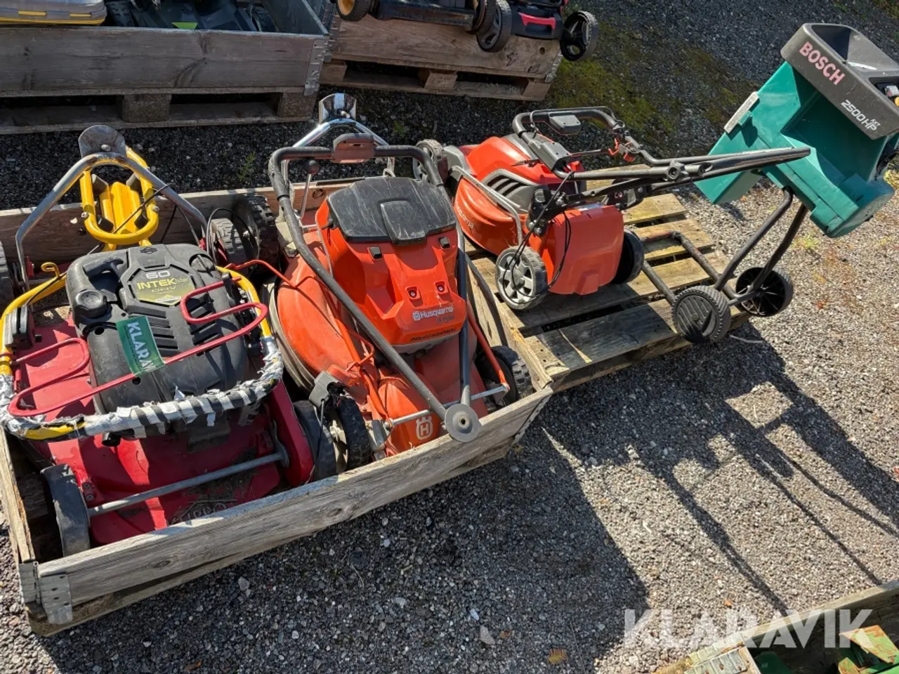 Billede 1 - Græsslåmaskiner Klippo og Husqvarna, lot