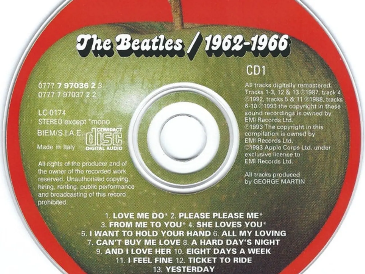 Billede 5 - The Beatles – 1962-1966 – 2CD