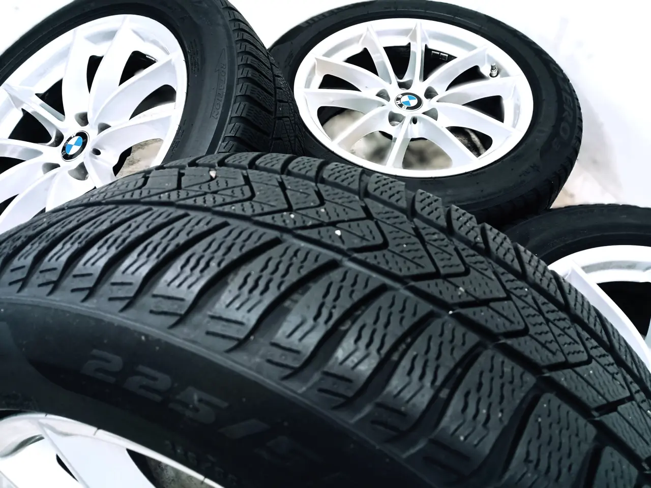 Billede 7 - 5x112 17" ET27 nav 66,6ø BMW vintersæt inkl.TPMS