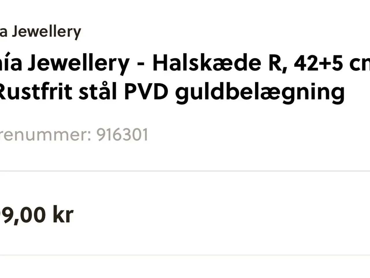 Billede 5 - Halskæde “ R” 