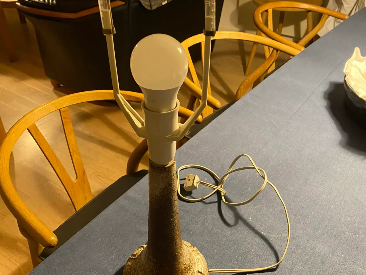 Billede 1 - Keramik lampe
