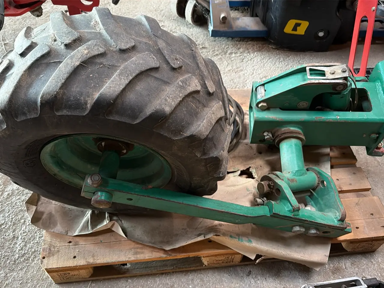 Billede 3 - Dybde/transporthjul hydraulisk kverneland