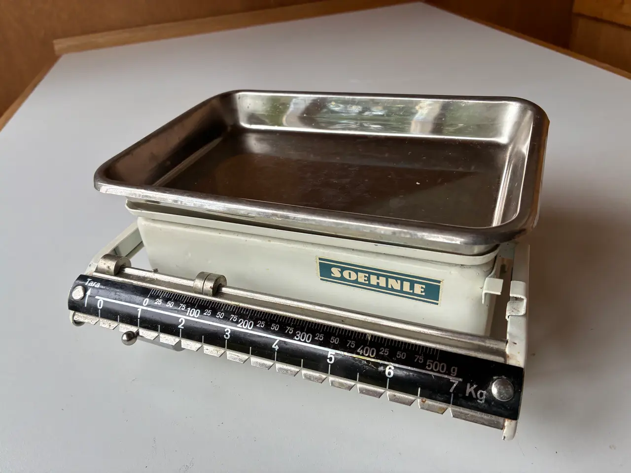 Billede 1 - Retro køkkenvægt, Soehnle