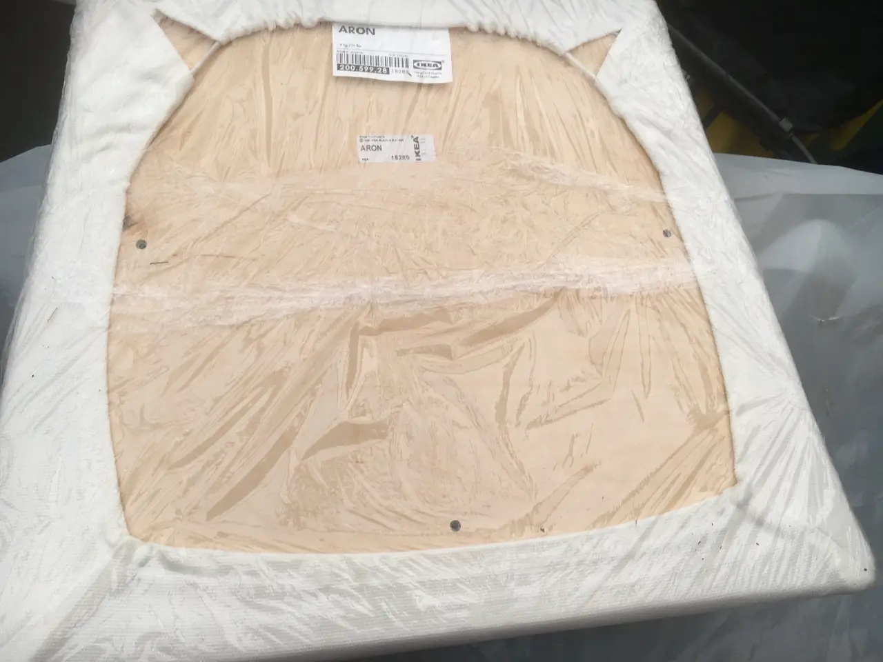 Billede 2 - Ekstra helt nyt sæde til Ikea Aron stol. Giv bud