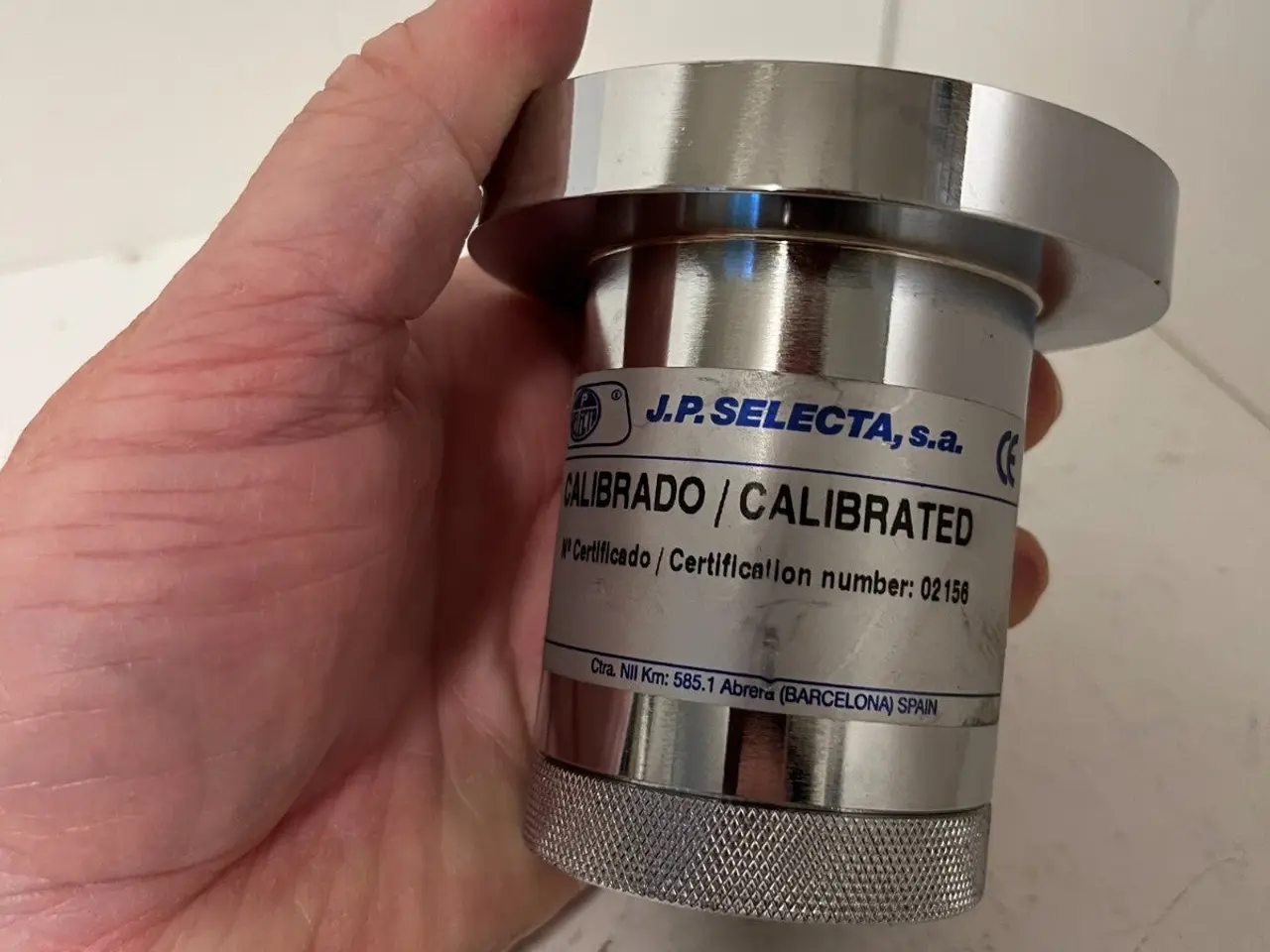 Billede 5 - J.P. Selecta Calibrated Reference Vessel Stainless