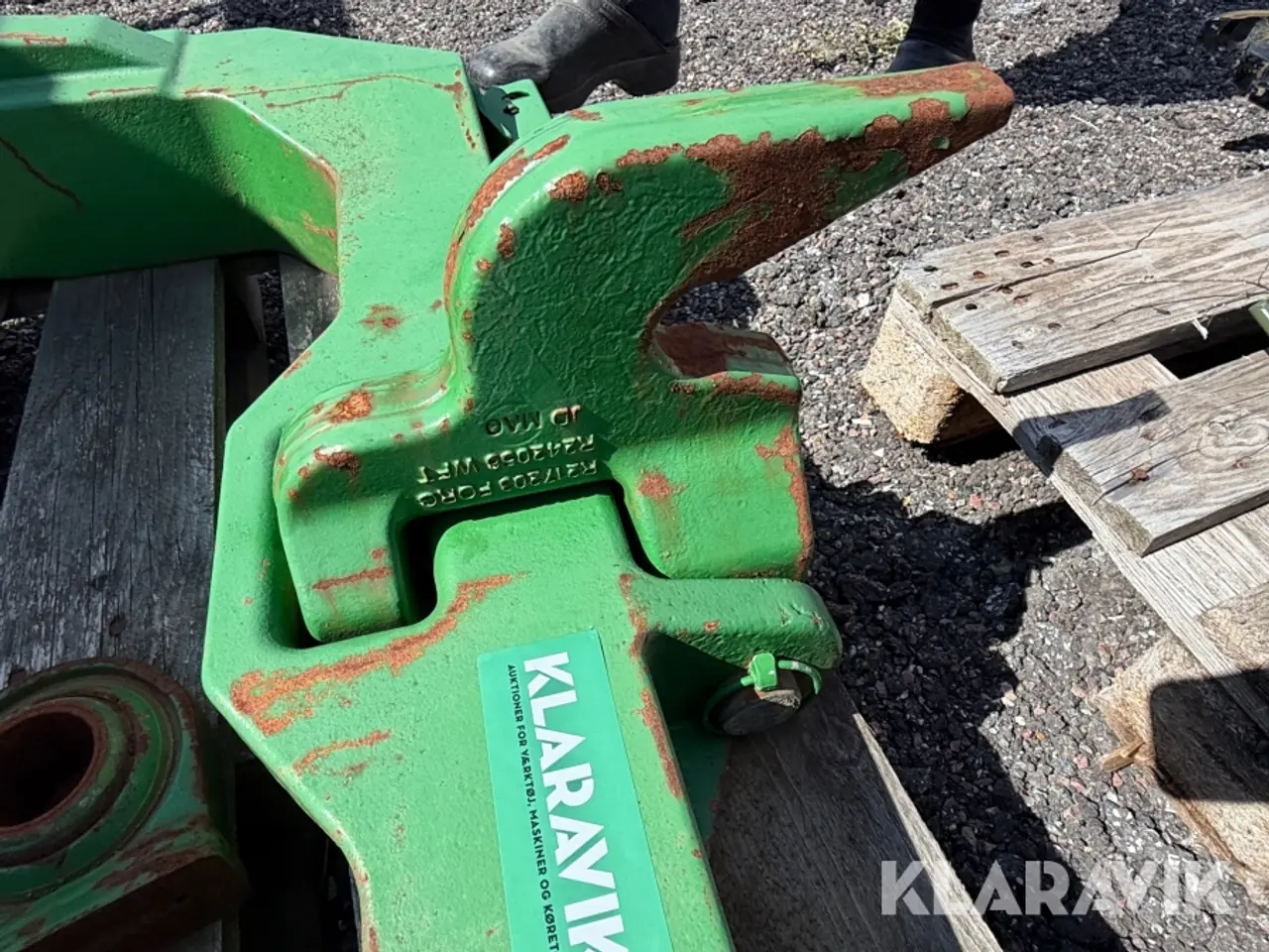 Billede 10 - Trepunktsophæng og Trækstang John Deere