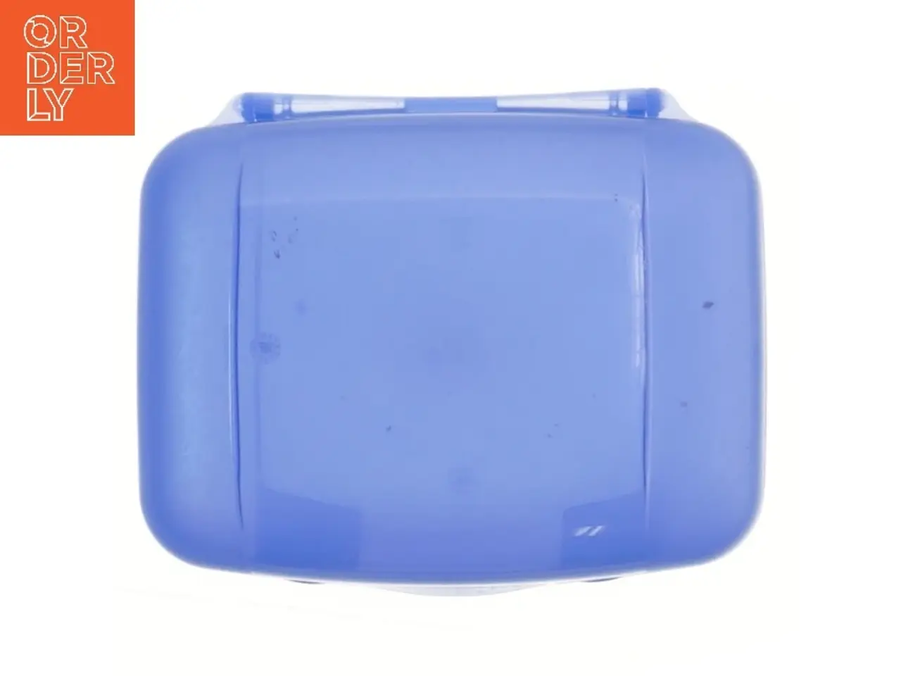 Billede 1 - Blå madkasse fra Tupperware (str. 13x16x5 cm)