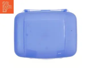 Blå madkasse fra Tupperware (str. 13x16x5 cm)