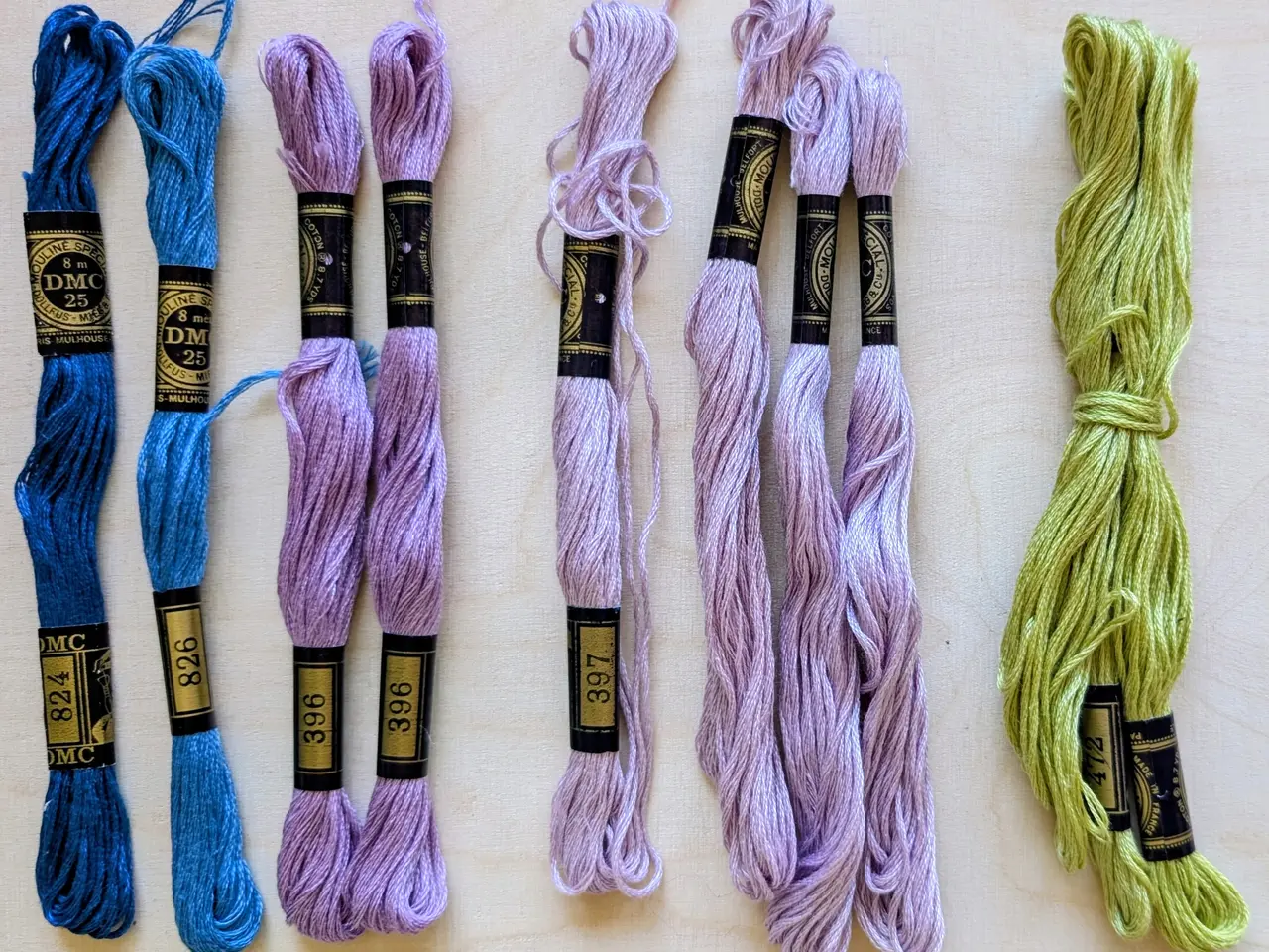 Billede 1 - DMC broderigarn - Pose 20
