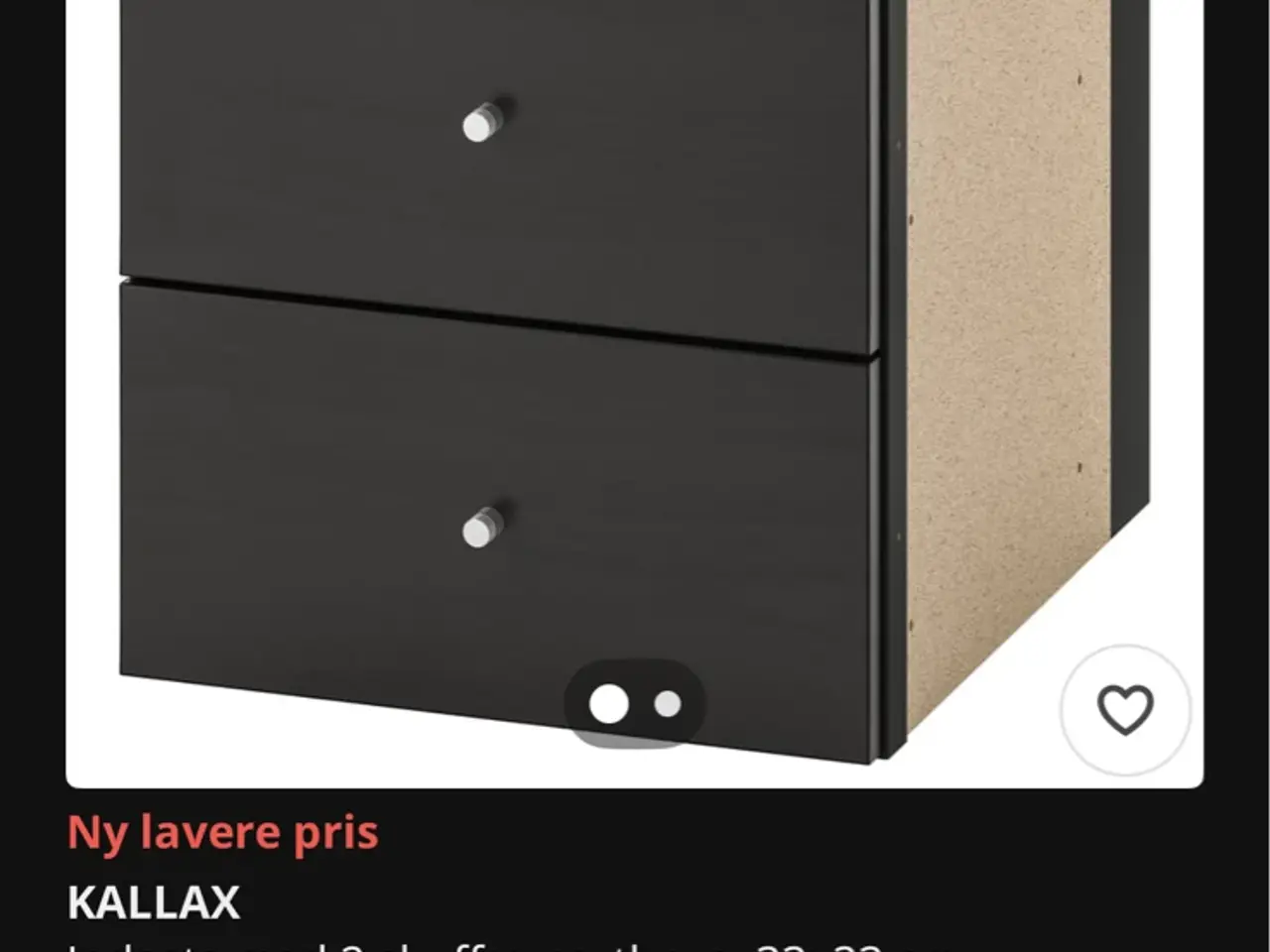 Billede 3 - IKEA KALLAX skabe og skuffer - 50 kr./stk.