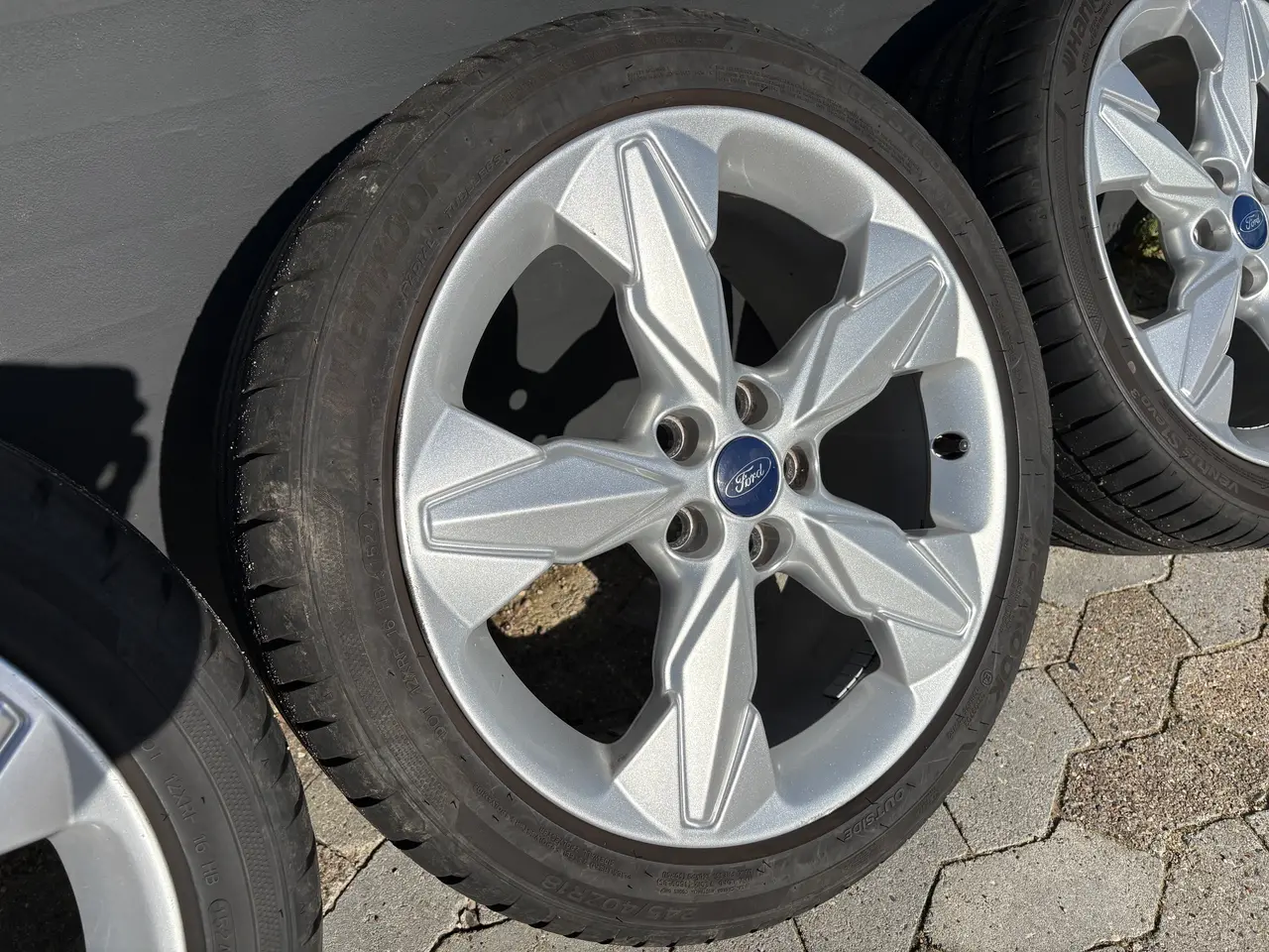 Billede 6 - 18" Org. Ford Alufælge m/gode Hankook Sommerdæk