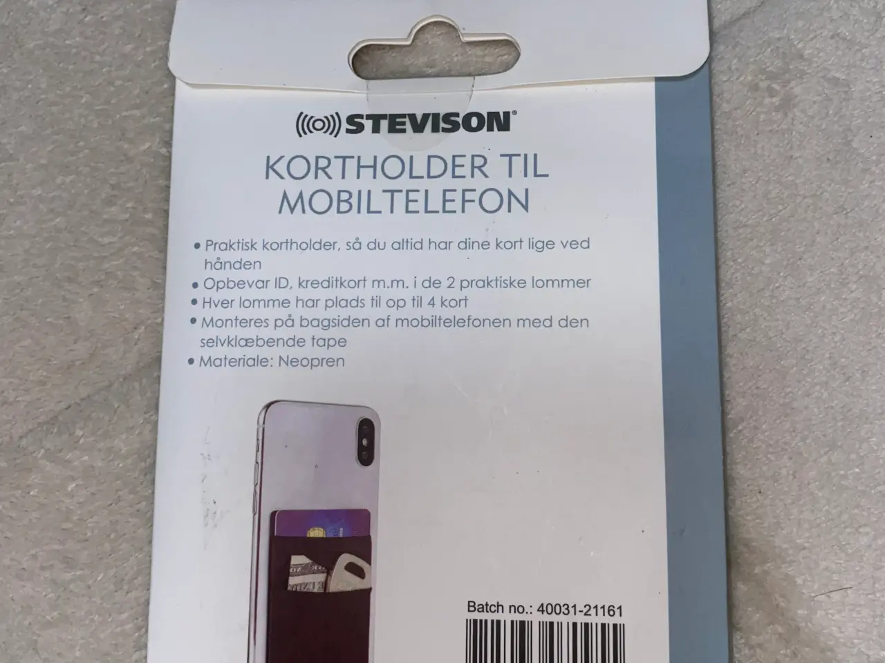 Billede 2 - Kortholder til alle telefoner