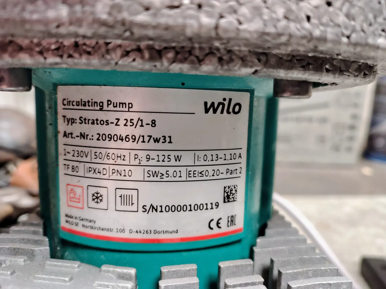 Billede 2 - Wilo cirkulationspumpe
