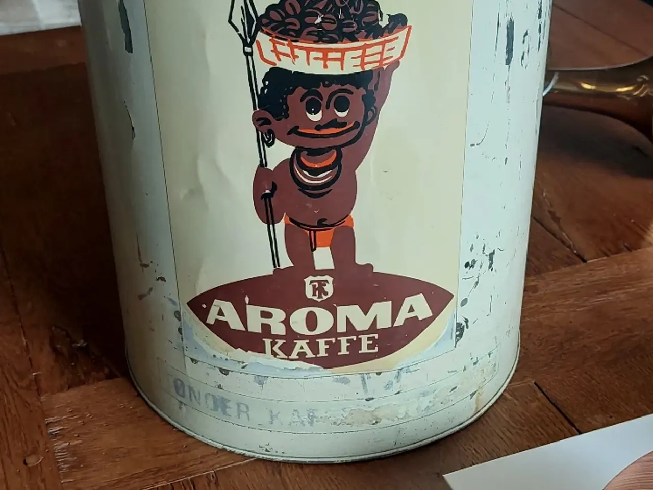 Billede 2 - Stor Antik Butikskaffedåse!!