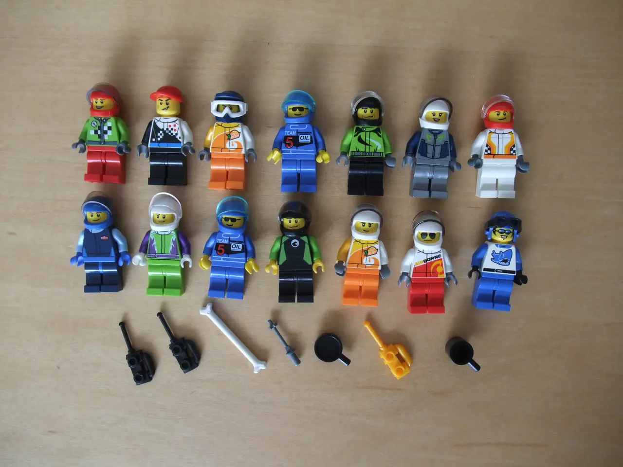 Billede 1 - Lego Driver/Racers Figurer+Tilbehør 