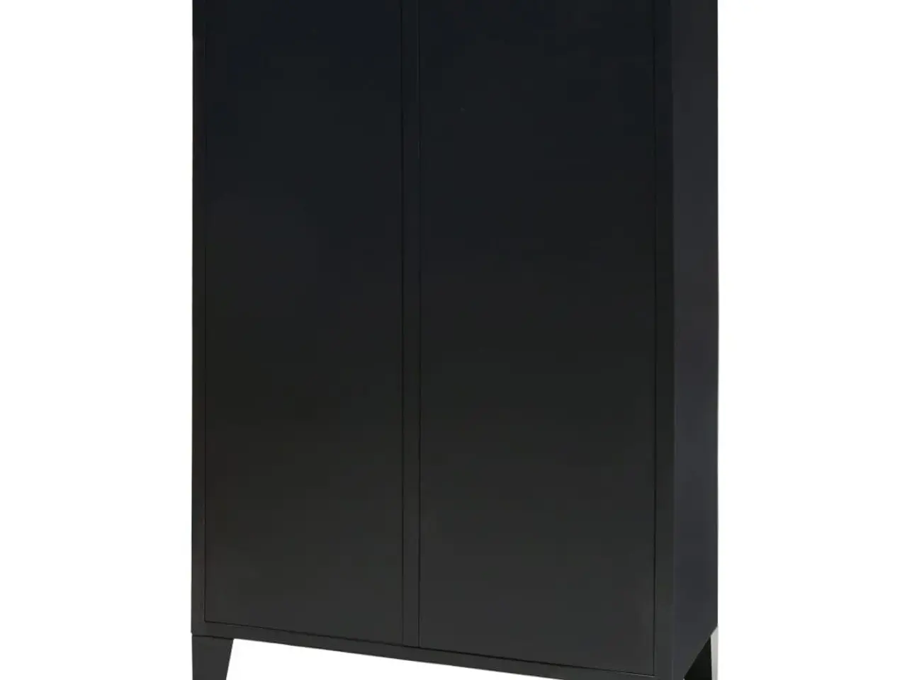 Billede 3 - Garderobe i metal industriel stil 67 x 35 x 107 cm sort
