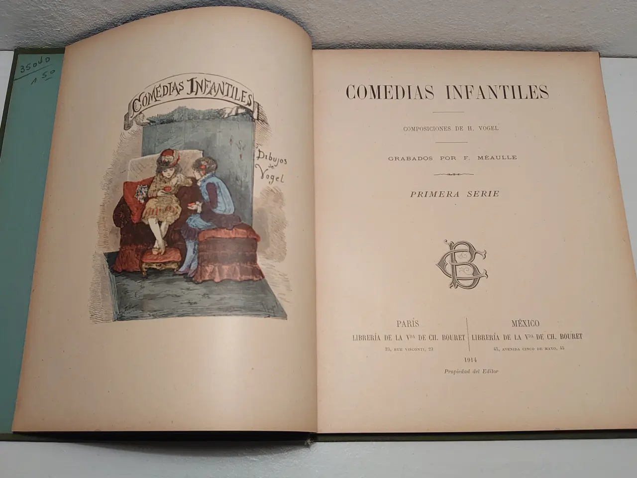Billede 3 - Comedias Infantiles. Sjælden bog fra 1914.