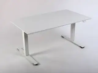 Hvidt hæve sænke bord