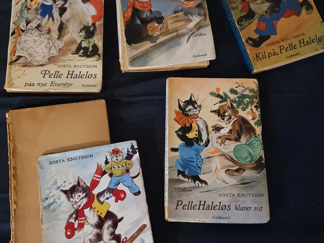 Billede 2 - Gl Pelle haleløs, Året, HC Andersen,gl børnebøger
