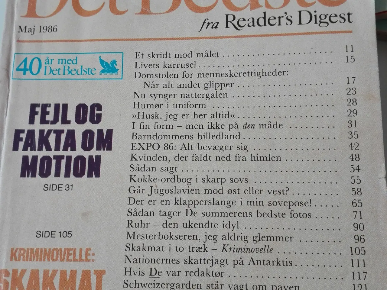 Billede 3 - Det Bedste tidsskrifter og romaner