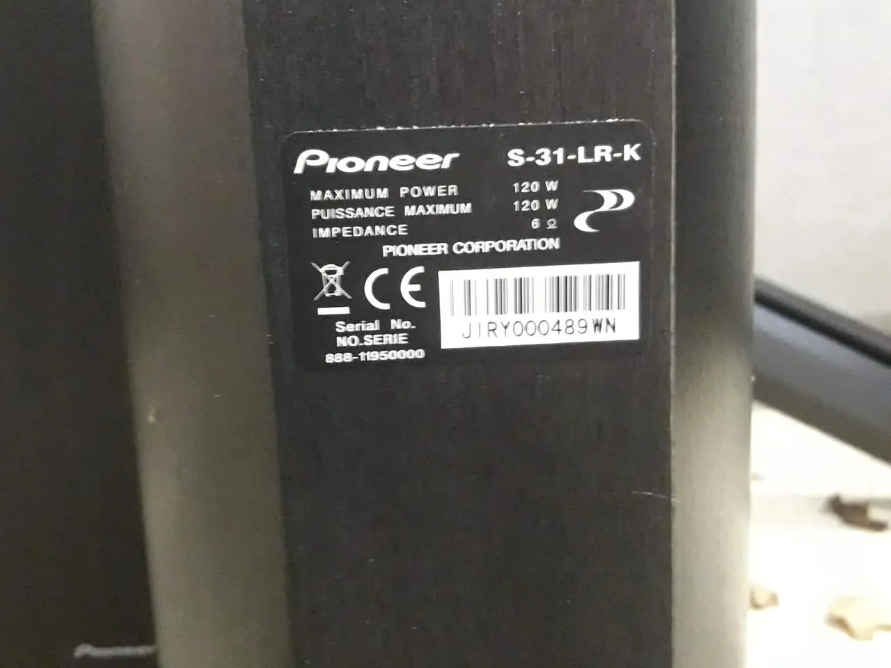 Billede 2 - pioneer højtaler sæt