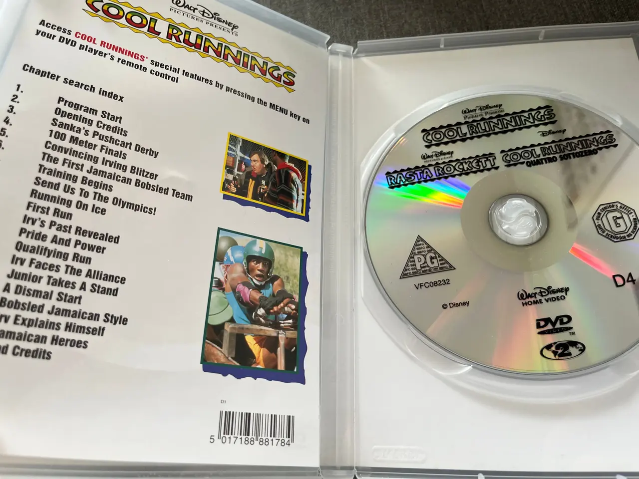 Billede 3 - Cool Runnings - Af banen DVD