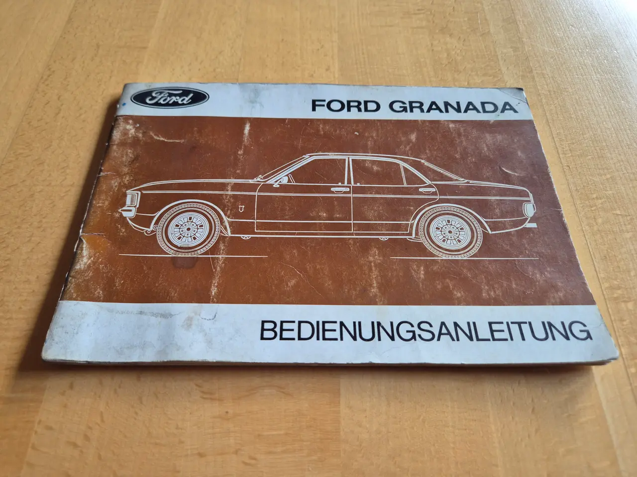 Billede 1 - Instruktionsbog FORD GRANADA.
