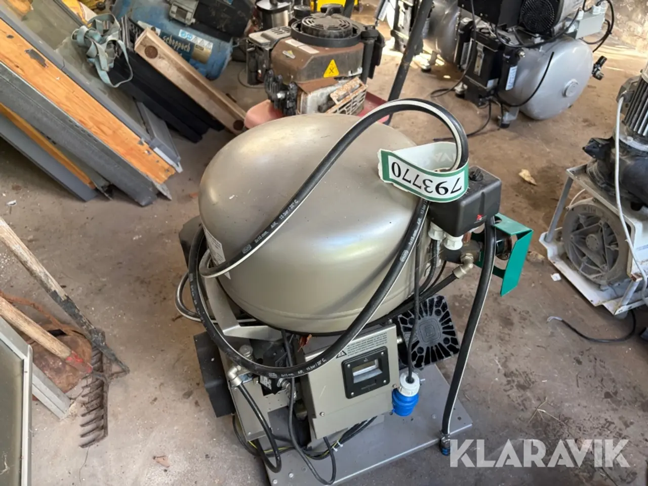 Billede 3 - Oliefri kompressor EKOM DK50 2V/M