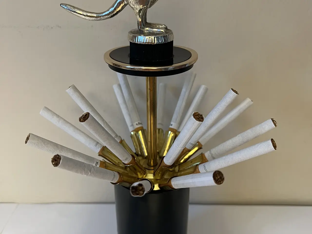 Billede 3 - Flot gammel mekanisk cigaretholder fra 60’erne 