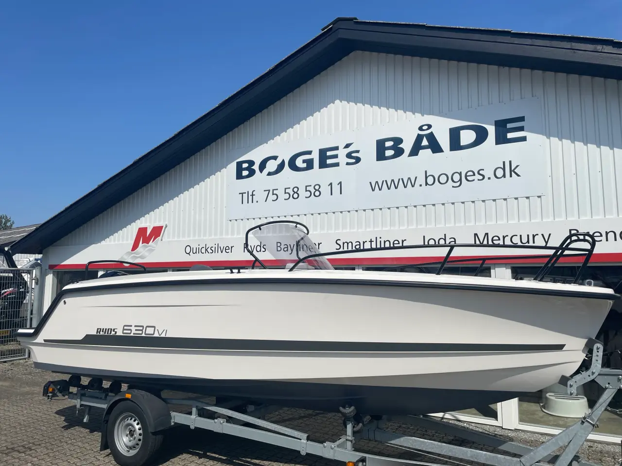 Billede 11 - 630VI Mid-C med F115 Mercury-EFI CT - S-Line udstyret.