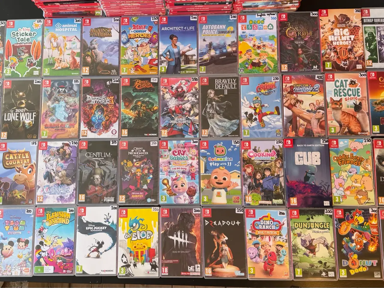Billede 2 - Over 200 Stk Nintendo Switch Spil Separate Priser