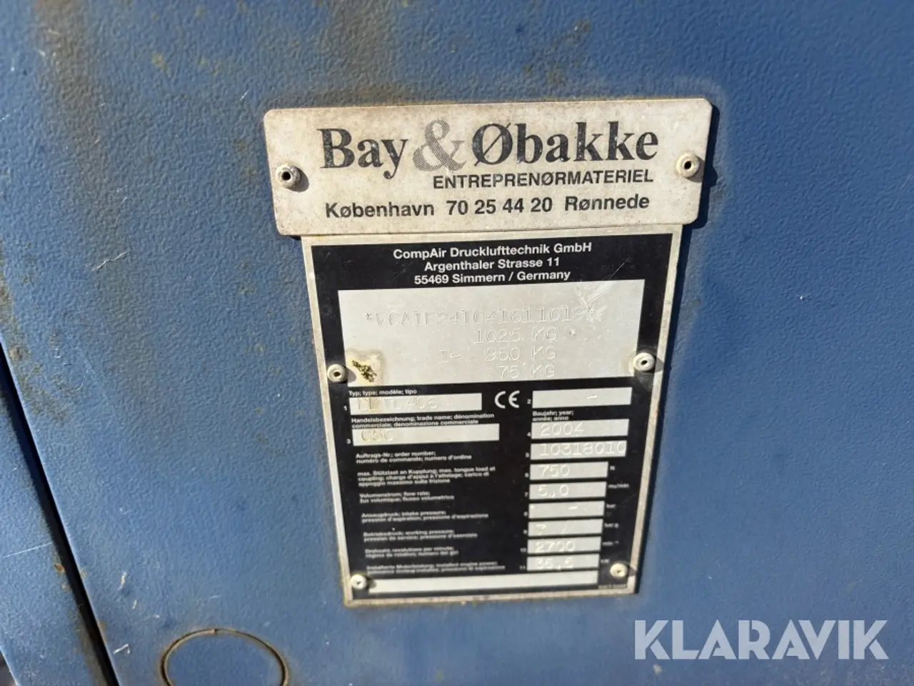 Billede 5 - Kompressor Compair DLT0406