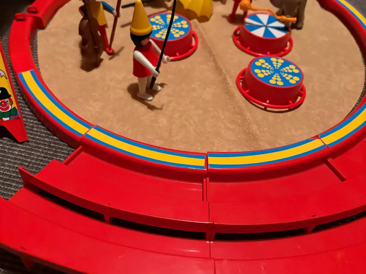 Billede 2 - Cirkus Playmobil m/dyr og figur 
