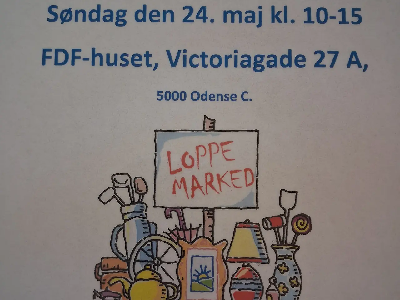 Billede 1 - Stort FDF-Loppemarked