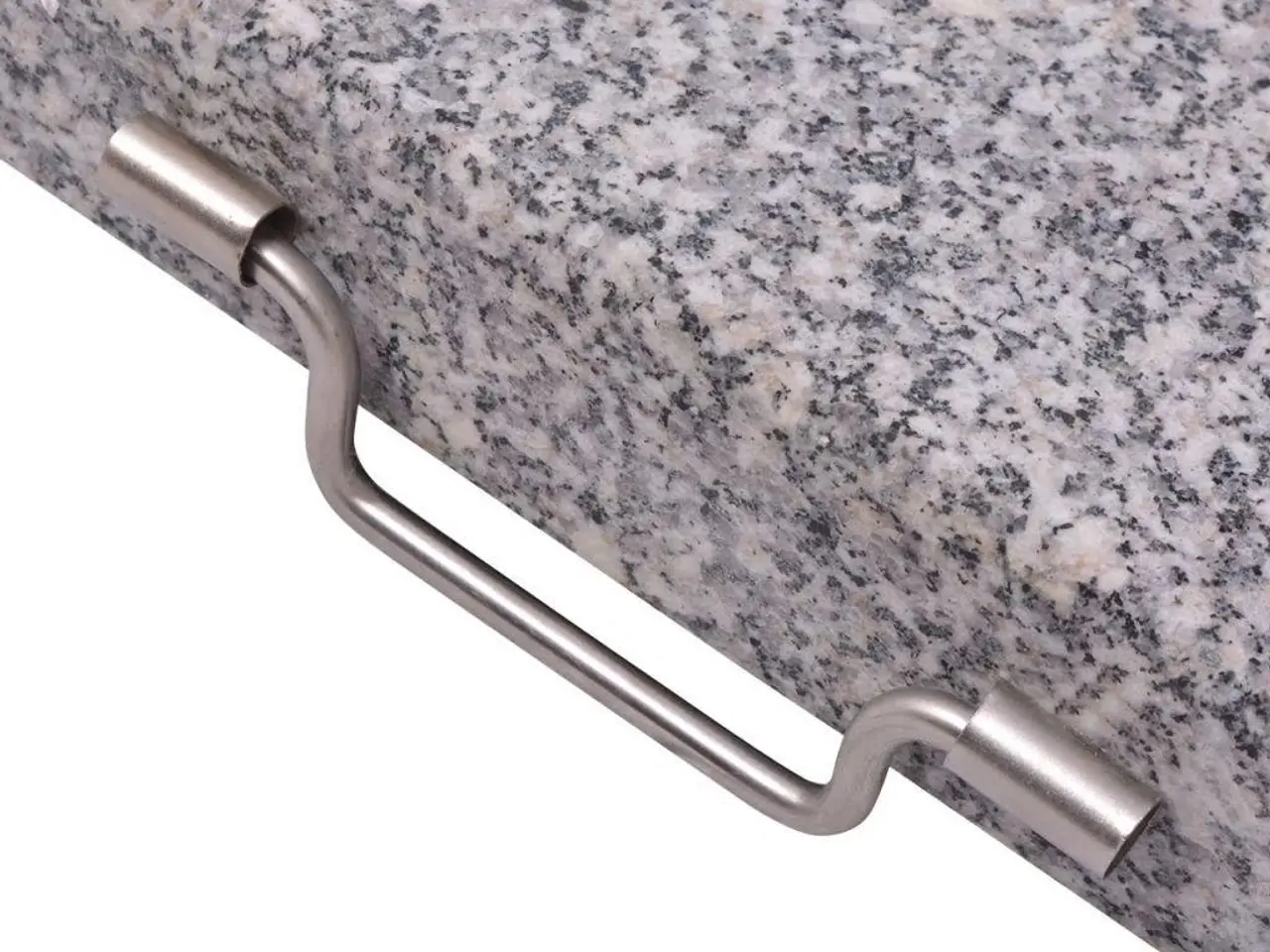 Billede 4 - Parasolfod i poleret granit 45 cm - 29 kg, grå
