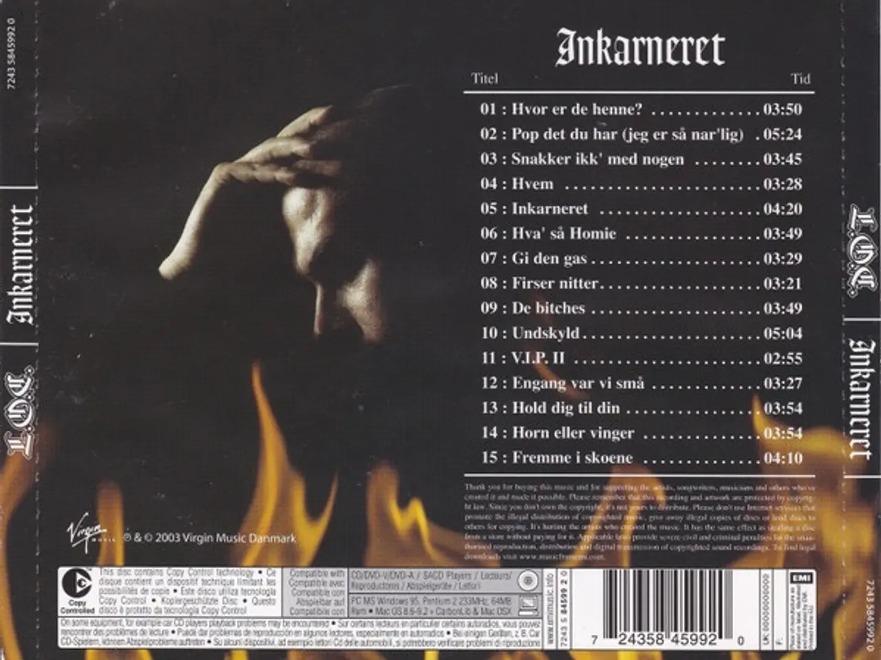Billede 2 - L.O.C. – Inkarneret – CD