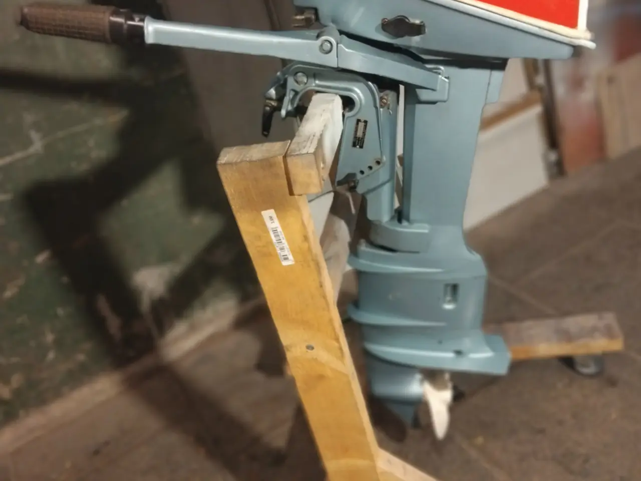 Billede 1 - 6 hk Evinrude 2 takt motor lang ben