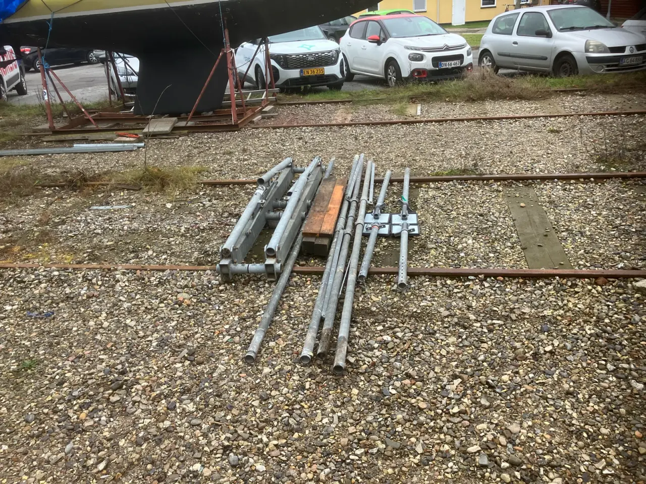 Billede 2 - Galvaniseret bådstativ