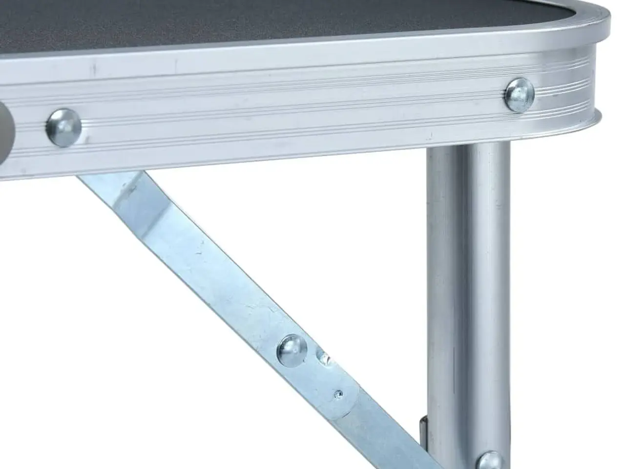 Billede 6 - Foldbart campingbord 60 × 45 cm - aluminium, grå
